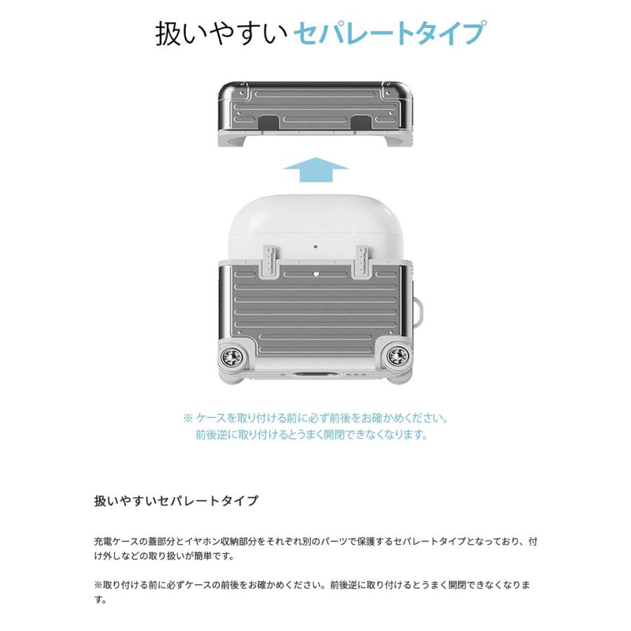 miak（ミアック） AirPods Pro 3 キャリーケース シルバー MA28159APP3