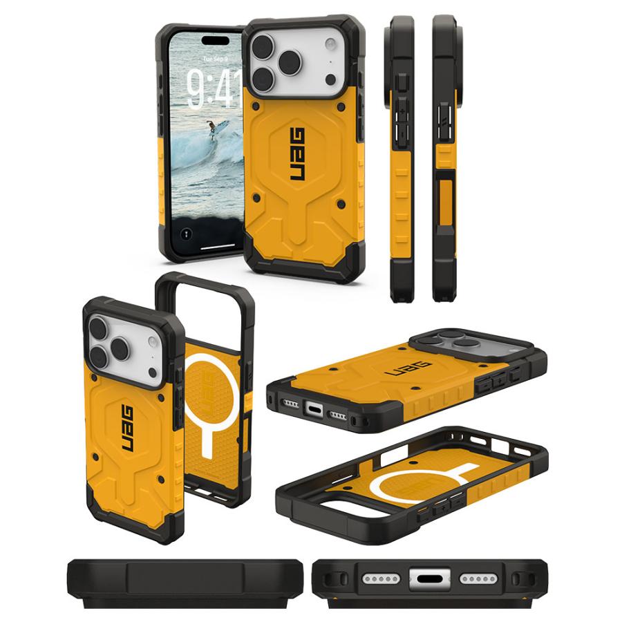 UAG iPhone 17 Pro ケース PATHFINDER  パスファインダー コンポジットケース MagSafe対応 Heritage Yellow | URBAN ARMOR GEAR | 01