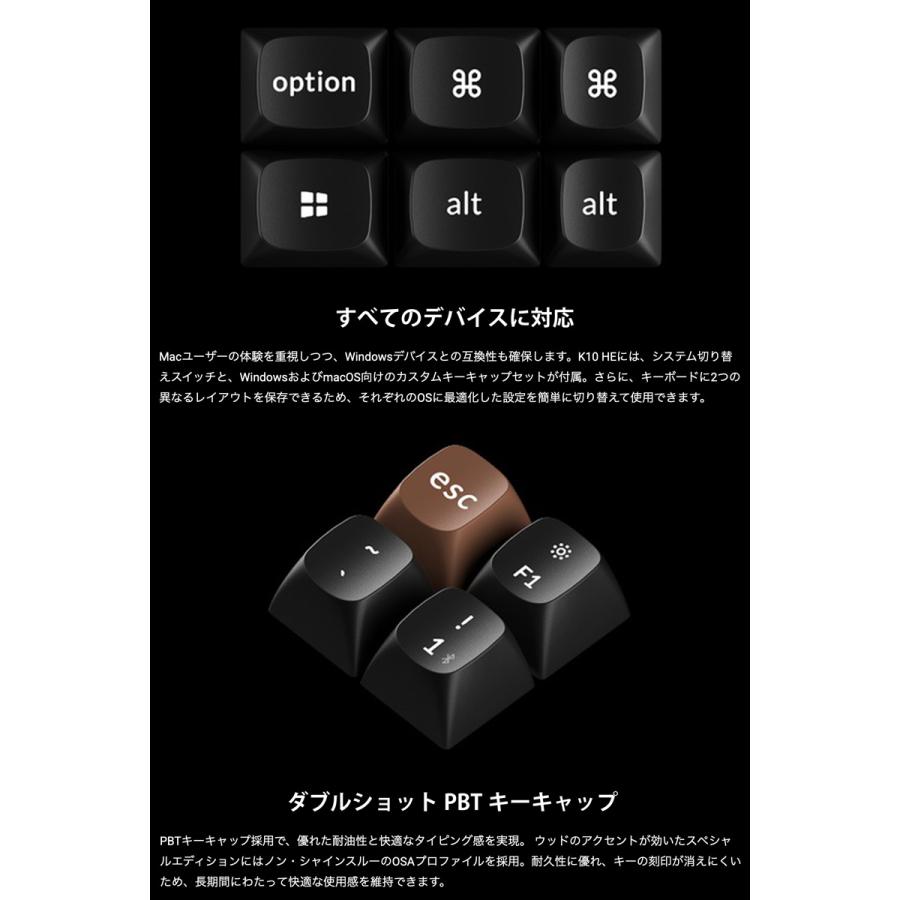 Keychron（キークロン） Keychron K10 HE スペシャルエディション 英語