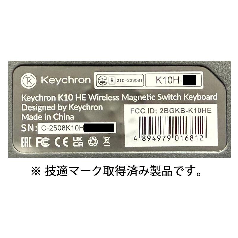 Keychron（キークロン） Keychron K10 HE スペシャルエディション 英語