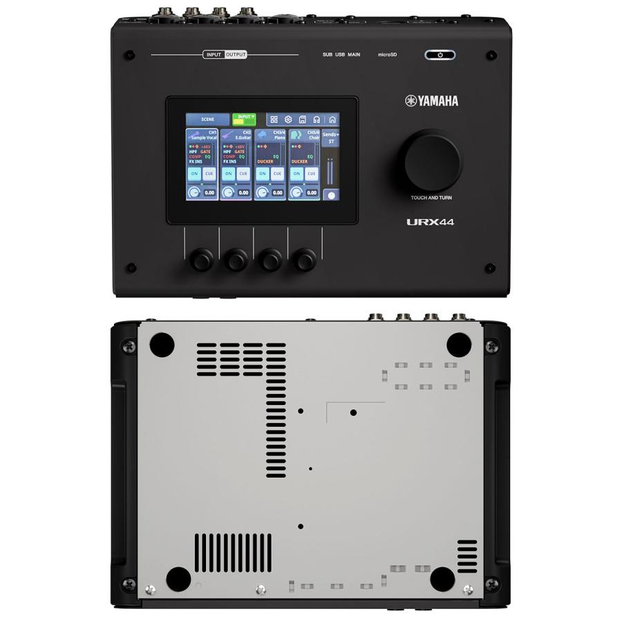 YAMAHA（ヤマハ） URX44 B オーディオインターフェース Black URX44B