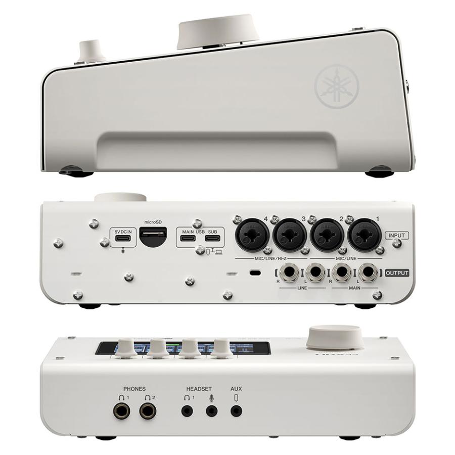 YAMAHA（ヤマハ） URX44 W オーディオインターフェース White URX44W