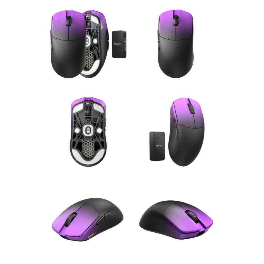 マウス・トラックボール Lamzu Maya 8K Champion Edition LAMZU LAMZU Maya Champion Edition 8Kレシーバー付属 ワイヤレス