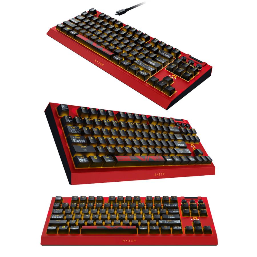 BlackWidow Razer V4 TKL HyperSpeed EVANGELION EVA-02 Edition