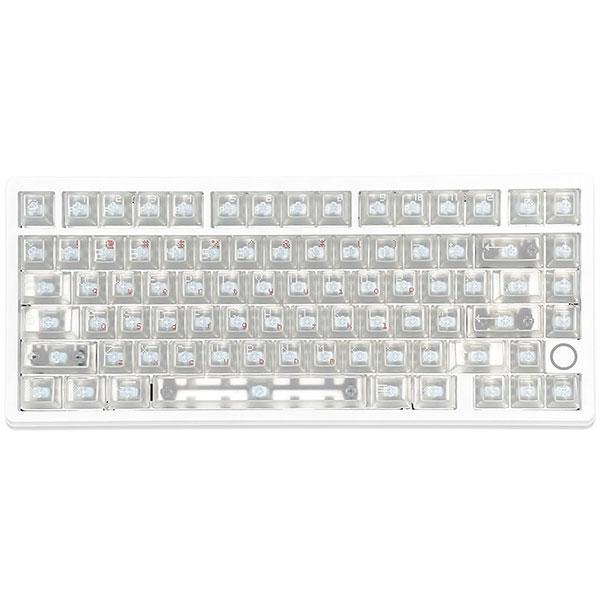 EverGlide Su75 Pro ラピッドトリガーキーボード White エバーグライド