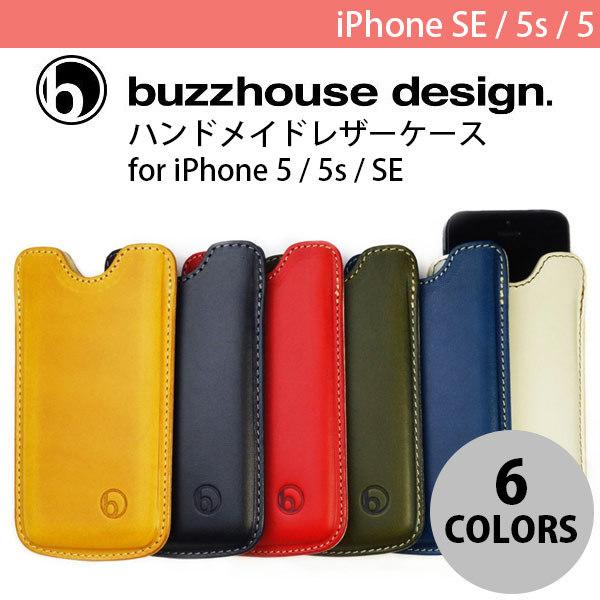 Iphonese Iphone5s ケース Buzzhouse Design Iphone Se 5s 5 ハンドメイドレザーケース バズハウスデザイン ネコポス送料無料 キットカットヤフー店 通販 Yahoo ショッピング