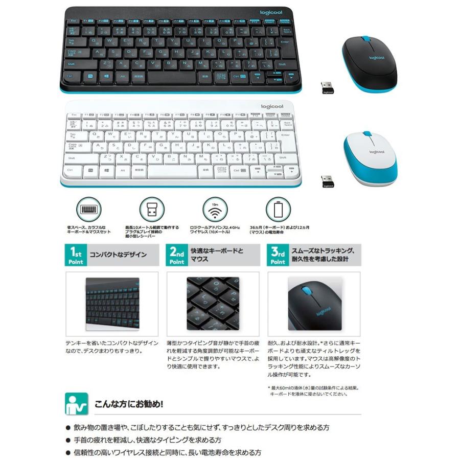 キーボード Logicool ワイヤレスコンボ Mk245 Nano ロジクール ネコポス不可 キットカットヤフー店 通販 Yahoo ショッピング