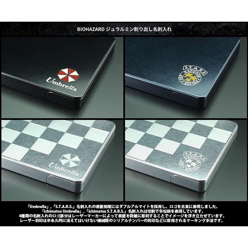 GILD design ギルドデザイン ジュラルミン削り出し名刺入れ BIOHAZARD