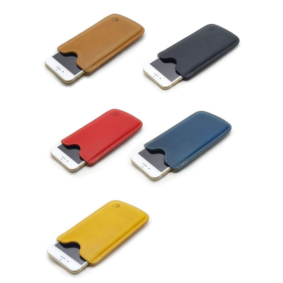 buzzhouse design iPhone SE 第3世代 / SE 第2世代 / 8 / 7 / 6s / 6 ハンドメイドレザーケース ワイルドイエロー | buzzhouse design | 01