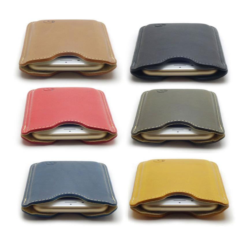 buzzhouse design iPhone SE 第3世代 / SE 第2世代 / 8 / 7 / 6s / 6 ハンドメイドレザーケース ワイルドイエロー | buzzhouse design | 04