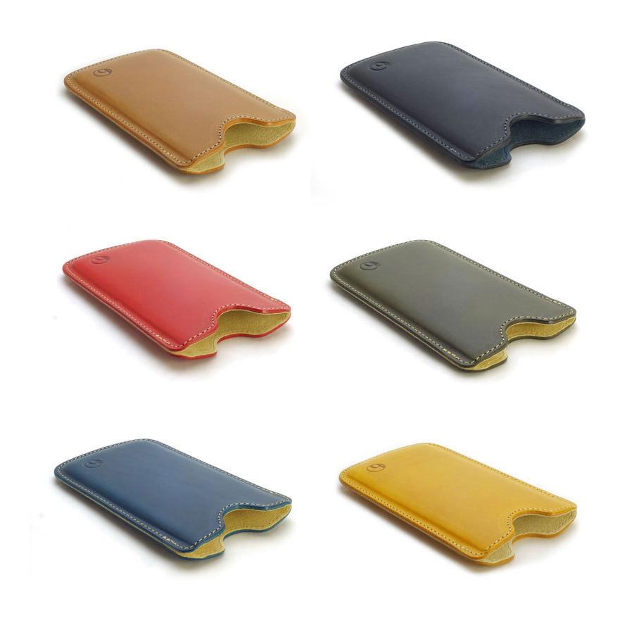 buzzhouse design iPhone SE 第3世代 / SE 第2世代 / 8 / 7 / 6s / 6 ハンドメイドレザーケース ワイルドイエロー | buzzhouse design | 05