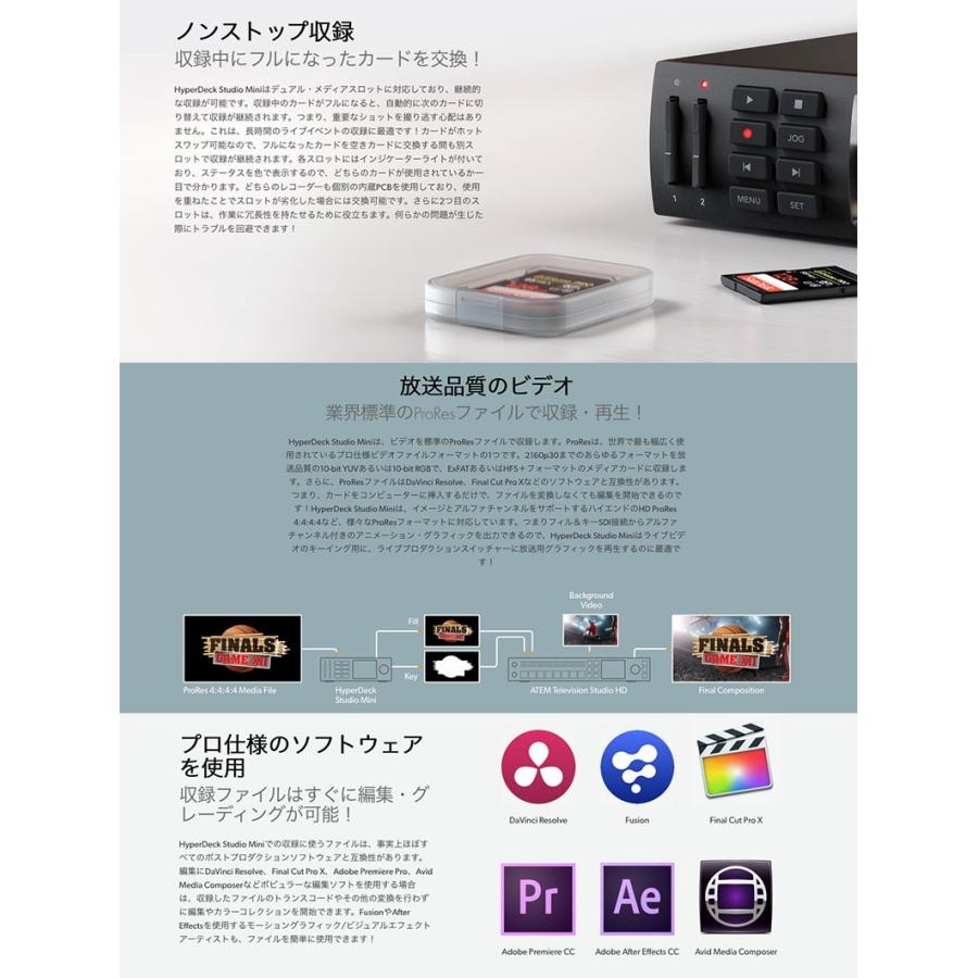 Blackmagic Design ブラックマジックデザイン Hyperdeck Studio Mini Hyperd Stm ネコポス不可 キットカットヤフー店 通販 Yahoo ショッピング