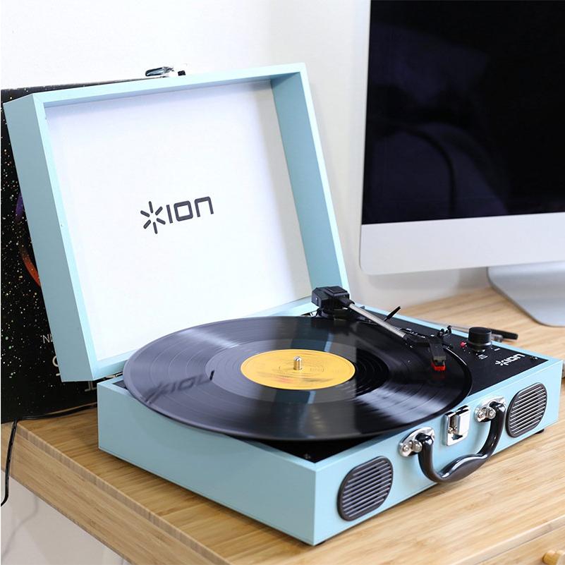 ION Audio アイオンオーディオ Vinyl Transport ポータブル トランク型レコードプレーヤー Red IA-TTS-30 ネコポス不可｜ec-kitcut｜07