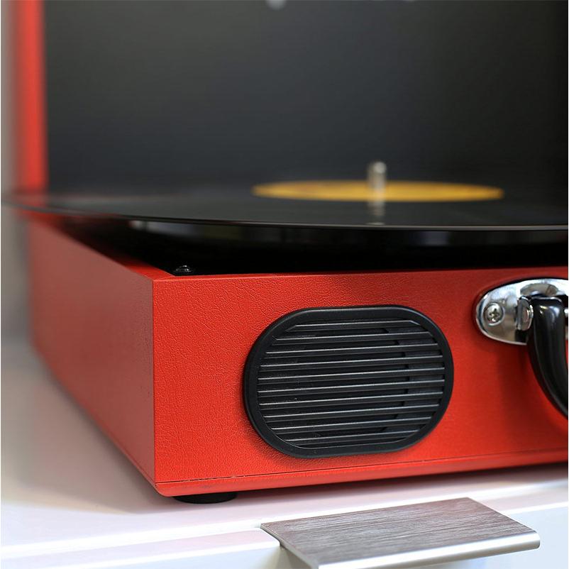 ION Audio アイオンオーディオ Vinyl Transport ポータブル トランク型レコードプレーヤー Red IA-TTS-30 ネコポス不可｜ec-kitcut｜08