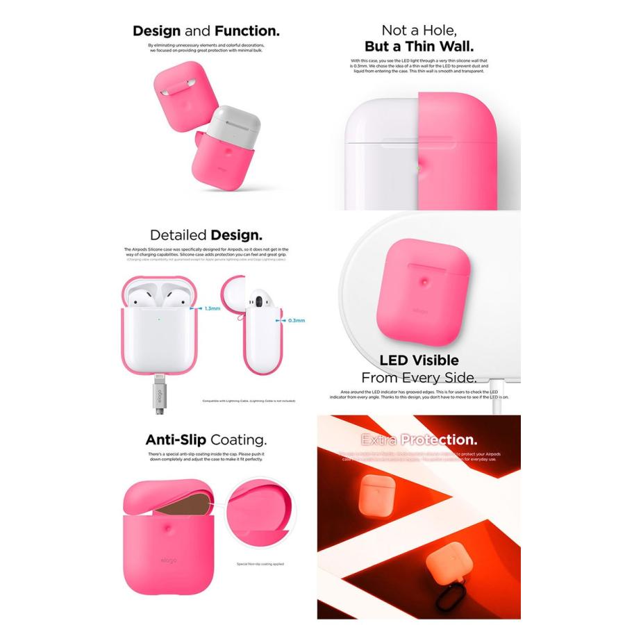 elago AirPods 第2世代 with Wireless Charging Case AIRPODS