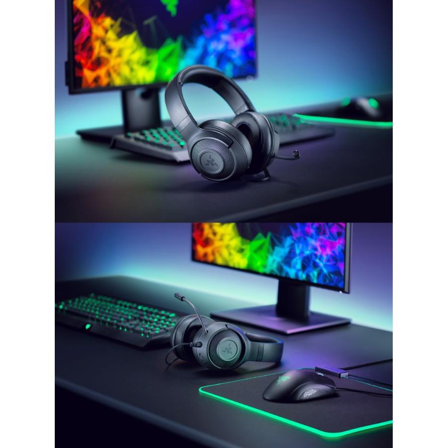イヤホンマイク ヘッドセット Razer レーザー Kraken X 超軽量 有線 ゲーミングヘッドセット ブラック Rz04 0100 R3m1 ネコポス不可 キットカットヤフー店 通販 Yahoo ショッピング