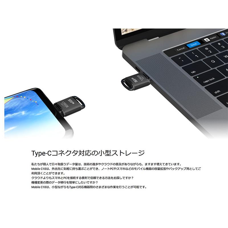 Silicon Power（シリコンパワー） 64GB Mobile C10 USB3.1 Gen1 