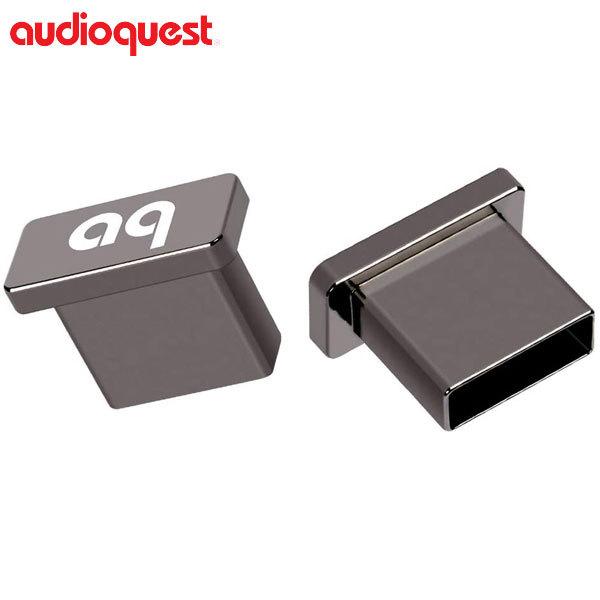 audioquest オーディオクエスト USB CAPS USB A端子用 ノイズストッパー 4個入り USB/CAPS ネコポス送料無料｜ec-kitcut