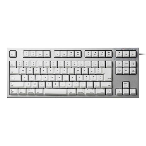 正規店仕入れの 東プレ トープレ Realforce Tkl Sa For Mac 日本語配列 等荷重 91キー 静音テンキーレスキーボード 無接点スイッチ シルバー 白 ネコポス 最安値に挑戦 Kuljic Com