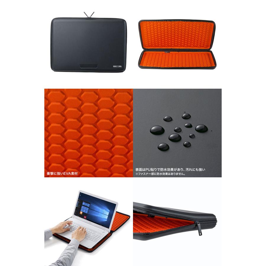 Macノート用スリーブケース Sanwa サンワサプライ 15 6型ワイド 耐衝撃 セミハードpcインナーケース ブラック In Eva1501bk ネコポス不可 キットカットヤフー店 通販 Yahoo ショッピング