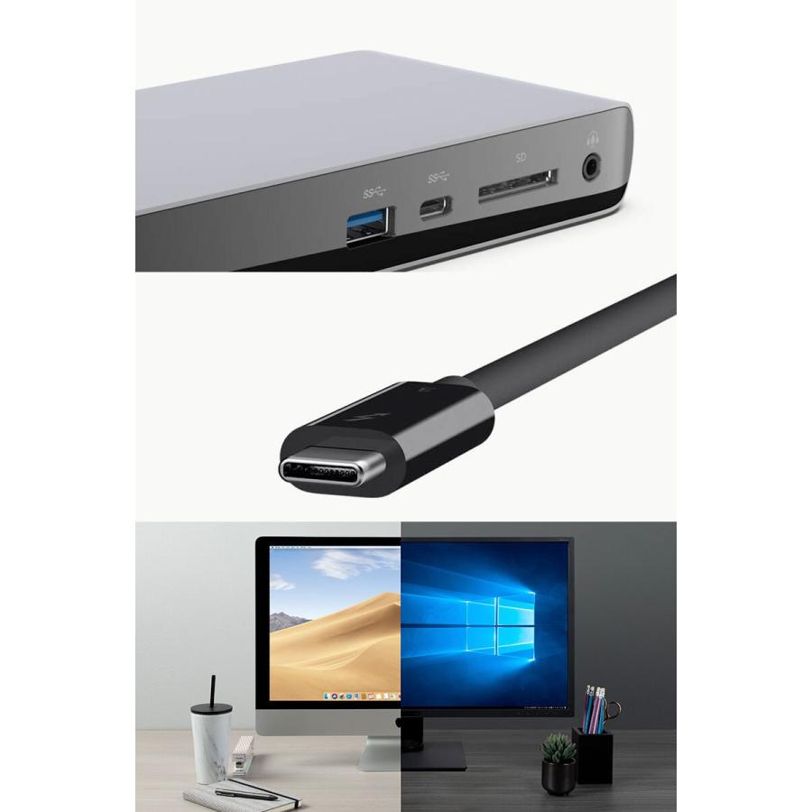 Belkin（ベルキン） Thunderbolt 3 Dock Pro 0.8m Thunderbolt 3