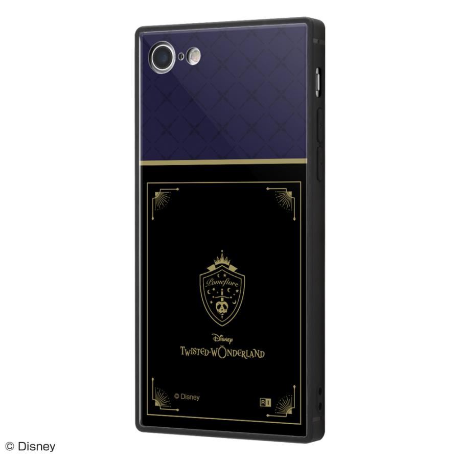 ingrem iPhone SE 第3世代 / SE 第2世代 / 8 / 7 ツイステッドワンダーランド 耐衝撃ケース KAKU トリプルハイブリッド ポムフィオーレ寮 | KAKU（ingrem）