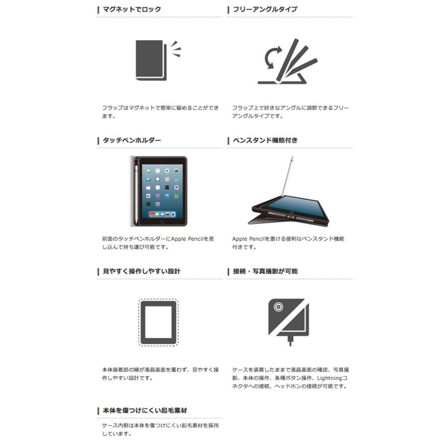 Ipad Mini5 ケース エレコム Ipad Mini 第5世代 フラップケース Apple Pencil収納 スリープ対応 ネコポス送料無料 キットカットヤフー店 通販 Yahoo ショッピング
