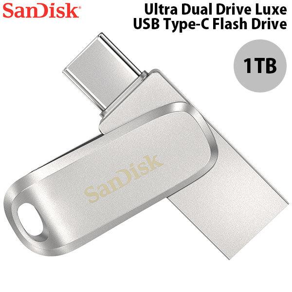 SanDisk サンディスク 1TB Ultra Dual Drive Luxe USB Type-C USB 3.1 Gen 1 / USB 3.0 Flash Drive 海外パッケージ SDDDC4-1T00-G46 ネコポス不可｜ec-kitcut