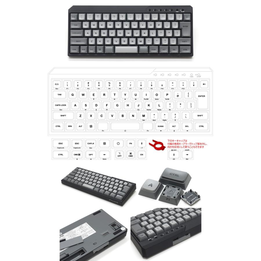 Majestouch FILCO フィルコ MINILA-R Convertible CHERRY MX 赤軸 日本