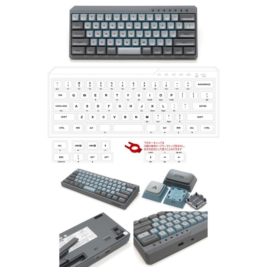 Majestouch FILCO フィルコ MINILA-R Convertible CHERRY MX 赤軸 英語