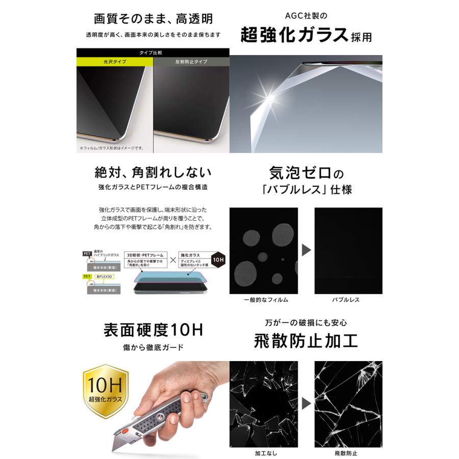 Simplism シンプリズム iPhone 12 Pro Max  FLEX 3D  高透明 複合フレームガラス ブラック 0.51mm TR-IP20L-G3-CCBK | simplism（スマホ） | 01