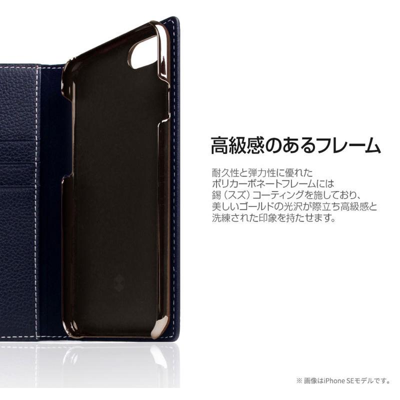 SLG Design iPhone 12 mini Full Grain Leather Flip Case 本革 手帳型ケース  エスエルジー デザイン ネコポス不可｜ec-kitcut｜09