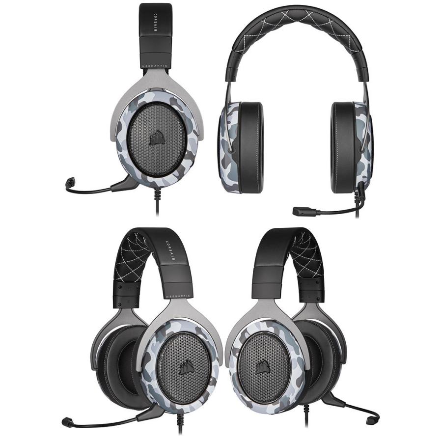 Corsair コルセア Hs60 Haptic Taction Technology 搭載 重低音 Usb ゲーミング ヘッドセット Camo Ca Ap ネコポス不可 キットカットヤフー店 通販 Yahoo ショッピング