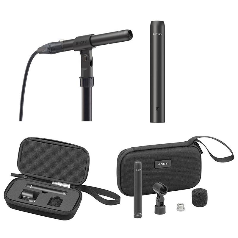 SONY ECM-MS5 コンデンサーステレオマイク セット 動作確認済】ECM-MS5 コンデンサーステレオマイクロフォン - メルカリ