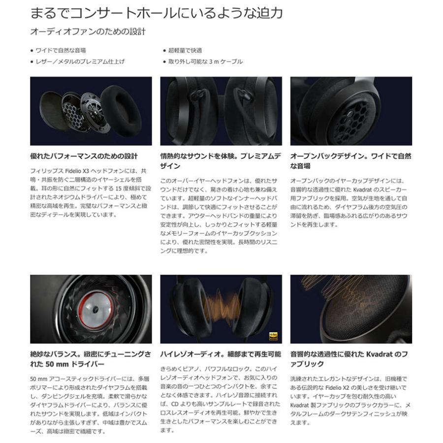 Philips ヘッドホン PHILIPS フィリップス Fidelio X3 ケーブル Philips ヘッドホン PHILIPS フィリップス Fidelio X3 ケーブル