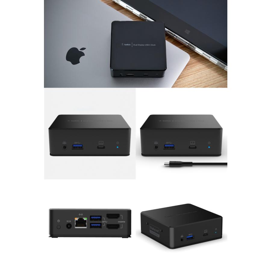 Belkin BELKIN ベルキン USB Type-C デュアルディスプレイ