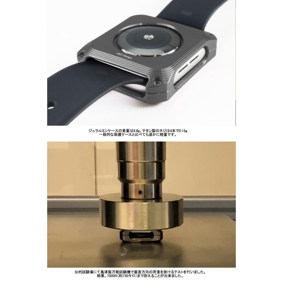 ギルドデザイン ソリッドバンパー グレー SE用 5 6 シリーズ4 Watch 40mm Apple GM-405