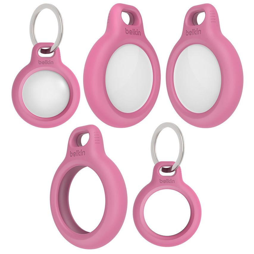Belkin（ベルキン） BELKIN AirTag キーリング付き 保護ケース