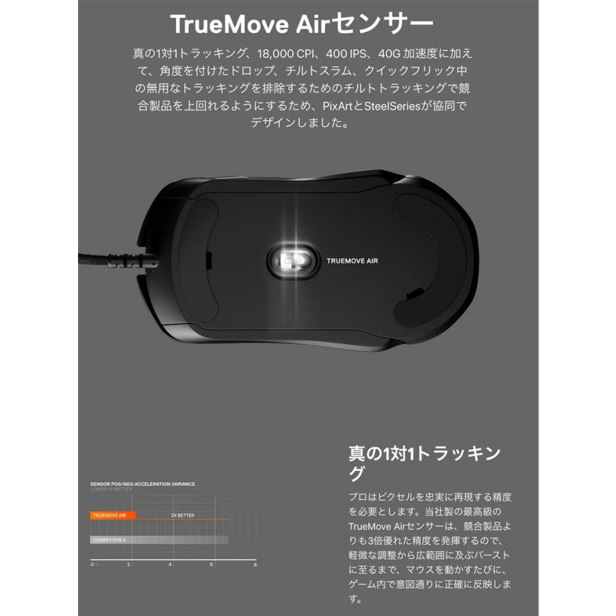 RIVAL SteelSeries スティールシリーズ Rival 5 有線 ゲーミングマウス