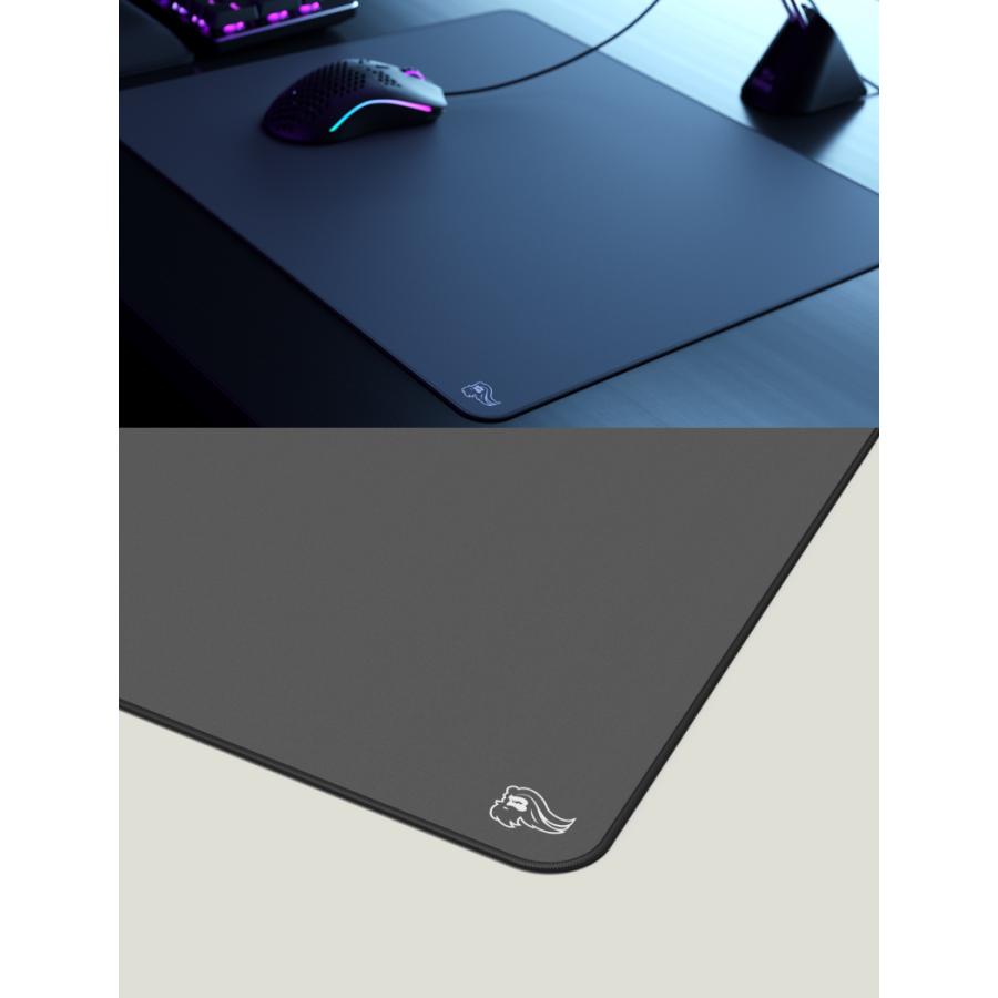 Glorious グロリアスピーシーゲーミングレース Element Mouse Pad Ice ガラスインフューズドクロス ゲーミングマウス