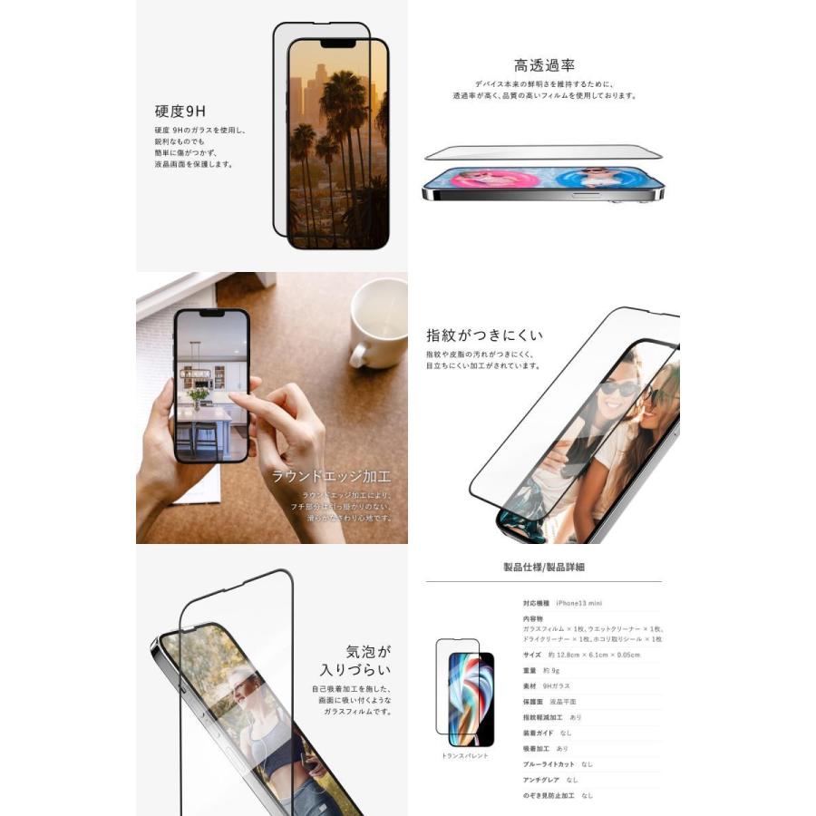 SwitchEasy スイッチイージー iPhone 13 mini Glass Pro Transparent 光沢 0.5mm SE_IMSSPEGGP_TR ネコポス可｜ec-kitcut｜02