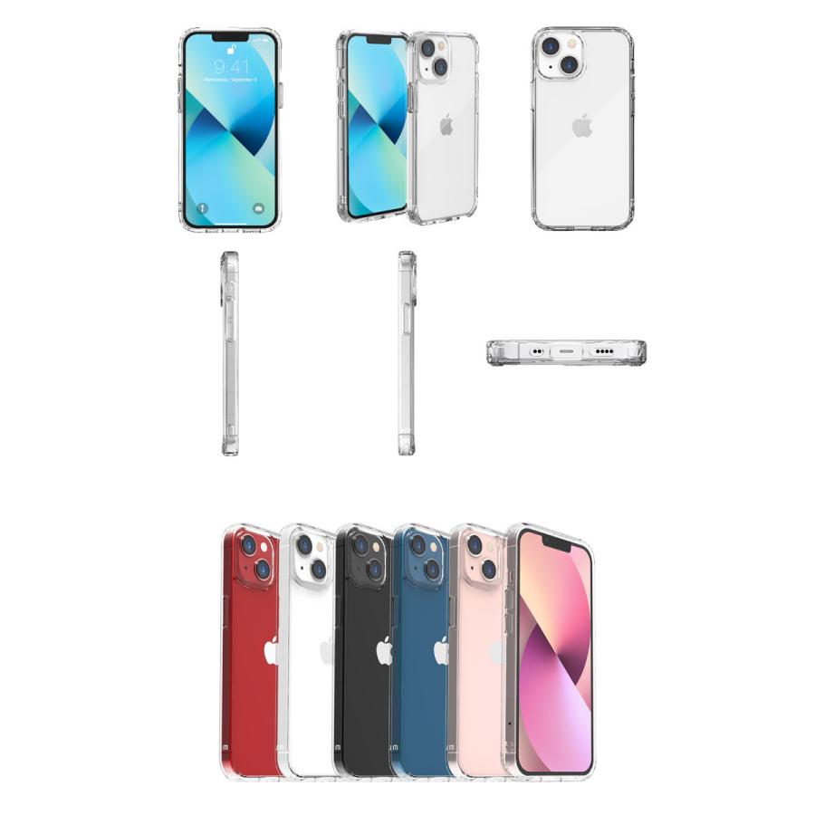 Just Mobile ジャストモバイル iPhone 13 mini TENC Crystal Clear JM21102i13MN ネコポス送料無料｜ec-kitcut｜04