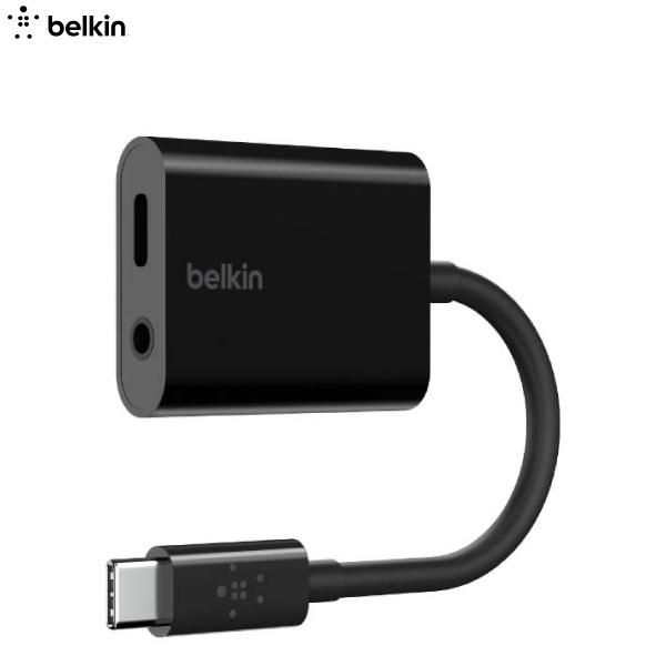 BELKIN ベルキン iPad Pro 対応 USB Type-C to 3.5mm Audio + Charge オーディオ + 充電 アダプタ PD / QC対応 NPA004btBK ネコポス送料無料 変換コネクタ