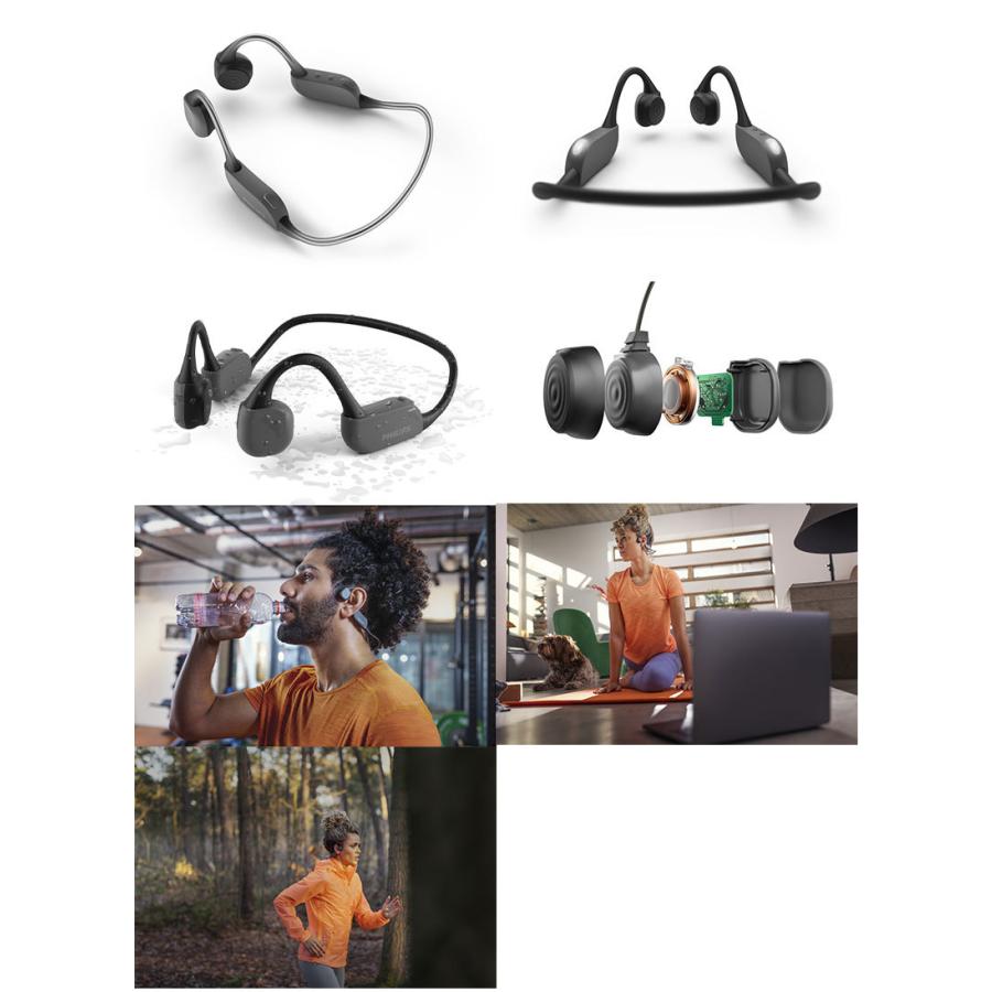 大割引 骨伝導イヤホン PHILIPS Bluetooth TAA6606 フィリップス