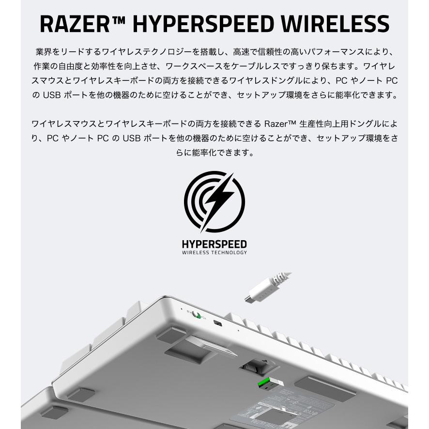 Razer レーザー Pro Type Ultra JP 日本語配列 2.4GHz / Bluetooth ワイヤレス / 有線 対応  メカニカルキーボード RZ03-04110800-R3J1 ネコポス不可 :503701:キットカットヤフー店 - 通販 - Yahoo!ショッピング