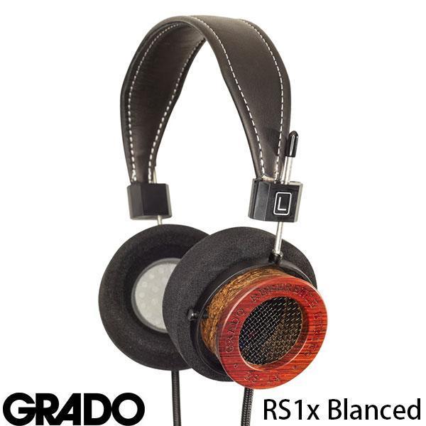 GRADO - グラド RS1x Blanced Reference続きもの 開放的型 トライウッドデザイン 有線受話器 4pin XLR 平衡にする端子ひな型 RS1x Blanced