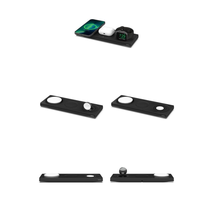 Belkin（ベルキン） 充電器 ワイヤレス 15W MagSafe認証 Apple Watch