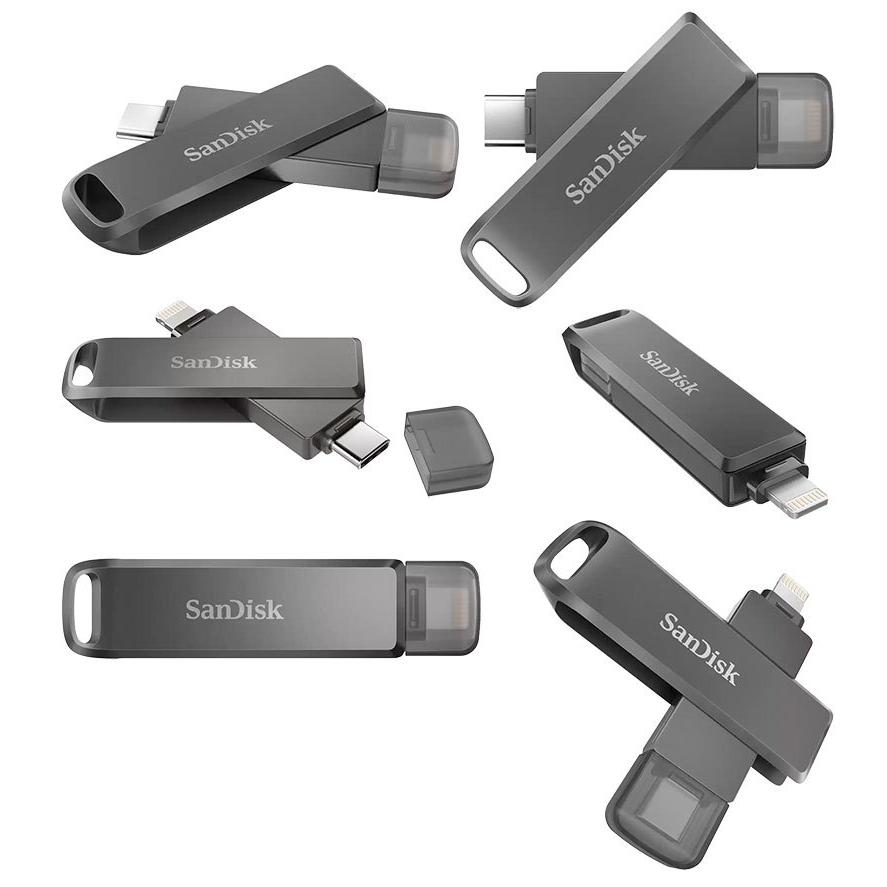Sandisk サンディスク 64gb Ixpand Flash Drive Luxe フラッシュドライブ Lightning Usb Type C 海外パッケージ Sdix70n 064g ネコポス送料無料 国内正規品