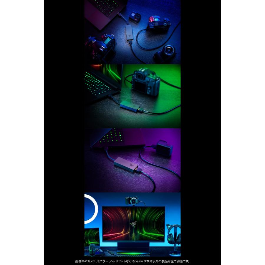 Razer（レイザー） レーザー Ripsaw X 4K 30FPS プラグアンドプレイ