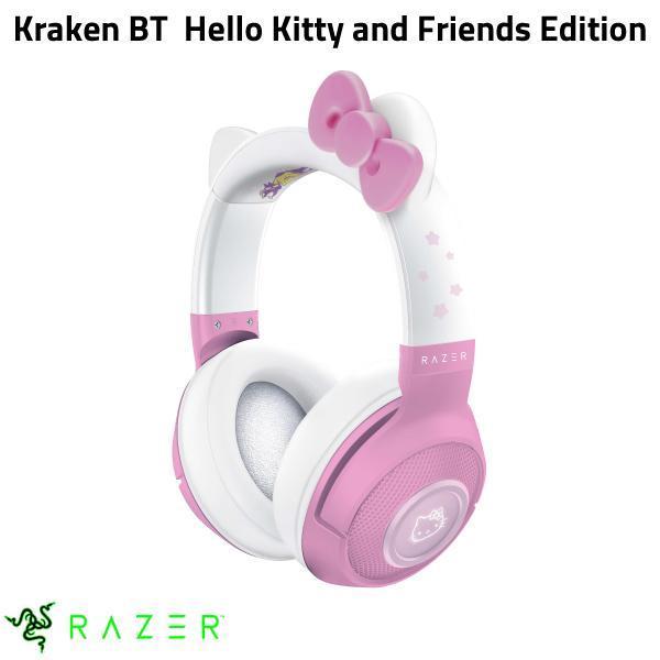 Razer Kraken BT Hello Kitty and Friends Edition Bluetooth 5.0 ハローキティとなかまたち ゲーミング ヘッドセット ネコポス不可 イヤホンマイク、ヘッドセット